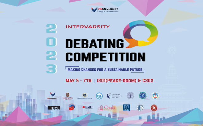 Debating Competition – “Making changes for a Sustainable Future”