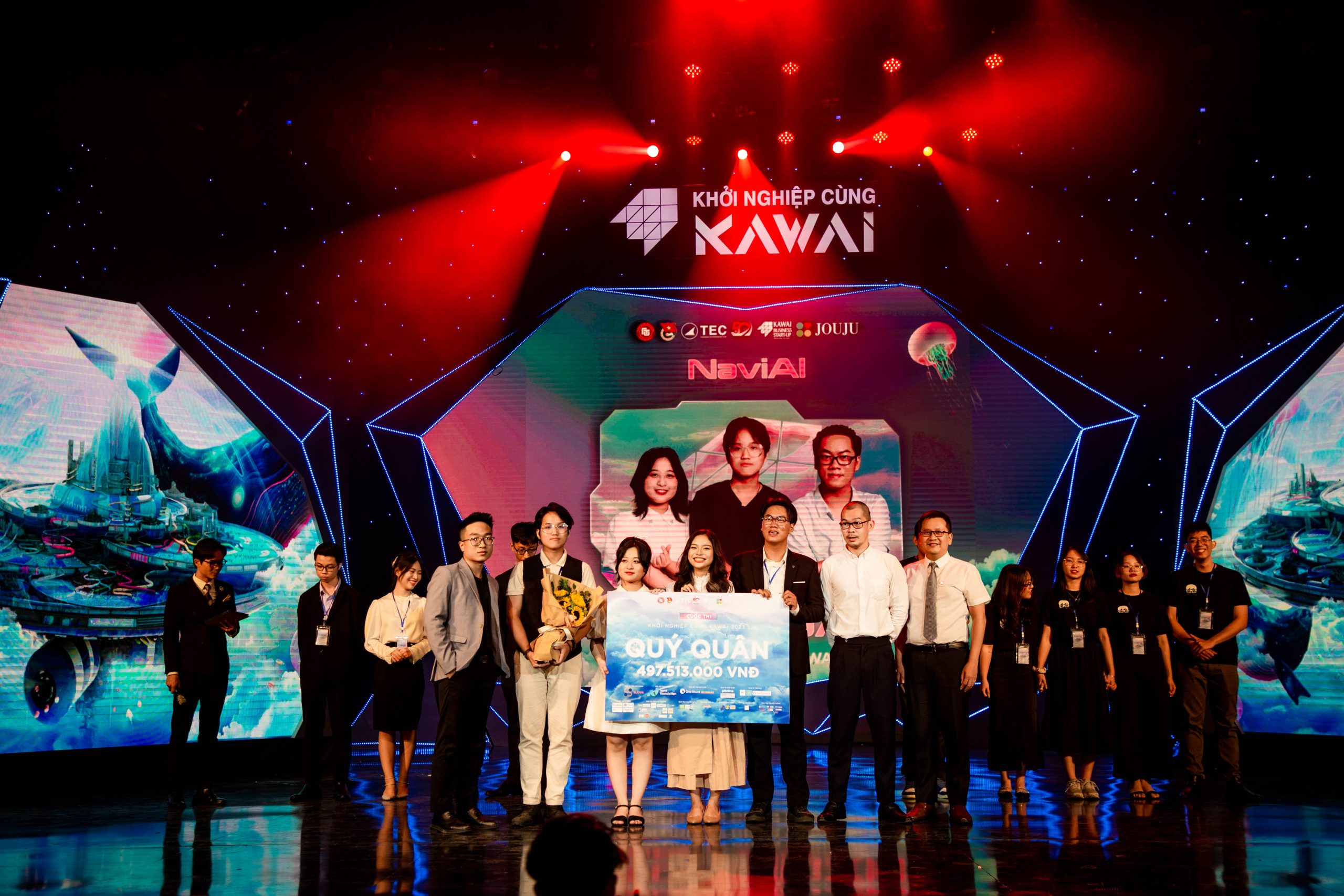 Sinh viên VinUni chiến thắng Danh hiệu Quán quân – Top 3 chung cuộc Cuộc thi Khởi nghiệp cùng Kawai 2023